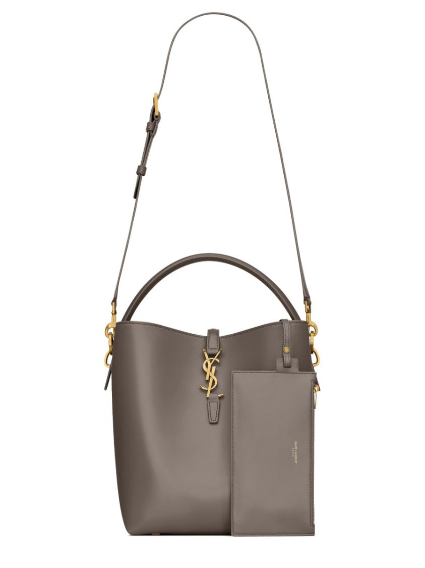 Saint Laurent Soft Taupe The 37 Calf Skin Handbag