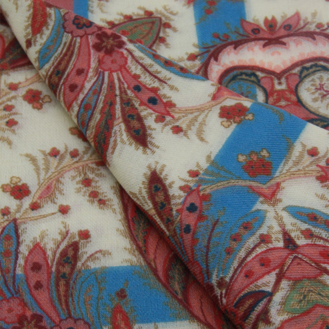 Etro Paisley And Floral Pattern Scarf
