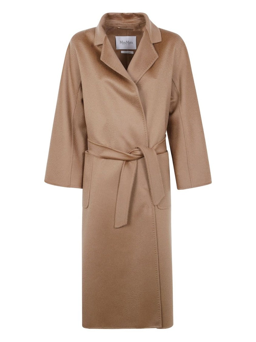 Max Mara Wrap Coat With Belted Waist