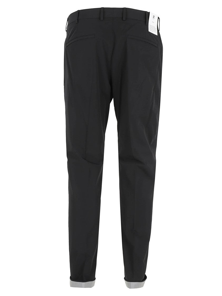Pt Torino Straight-Cut Trousers With Tailored Design From Pt Torino