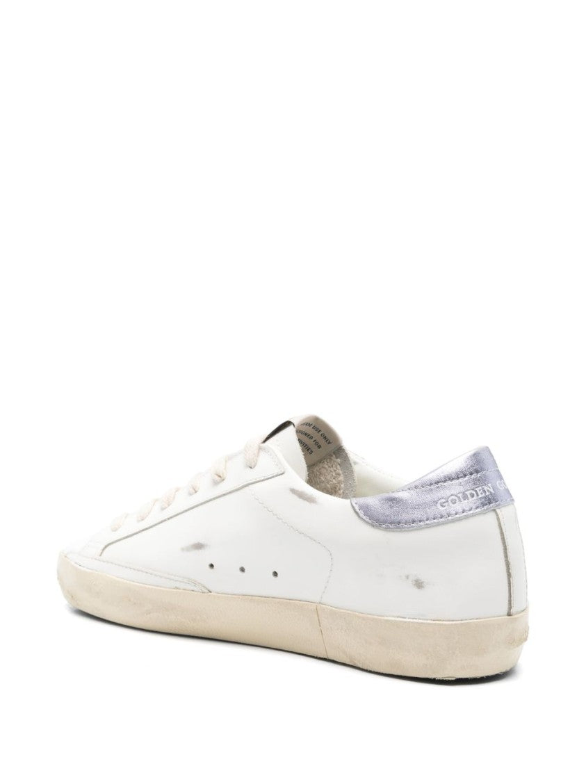 Golden Goose Super Star Sneakers With Glitter Star