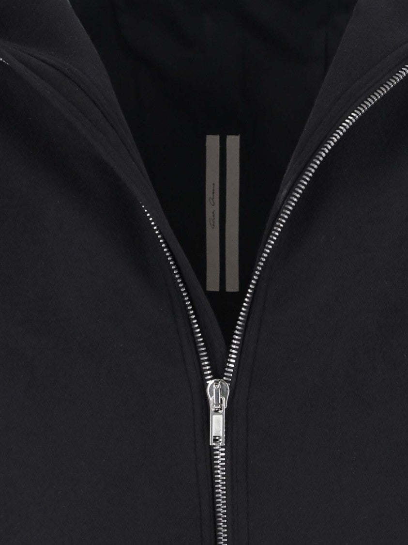 Rick Owens Gimp Wool Coat – Black