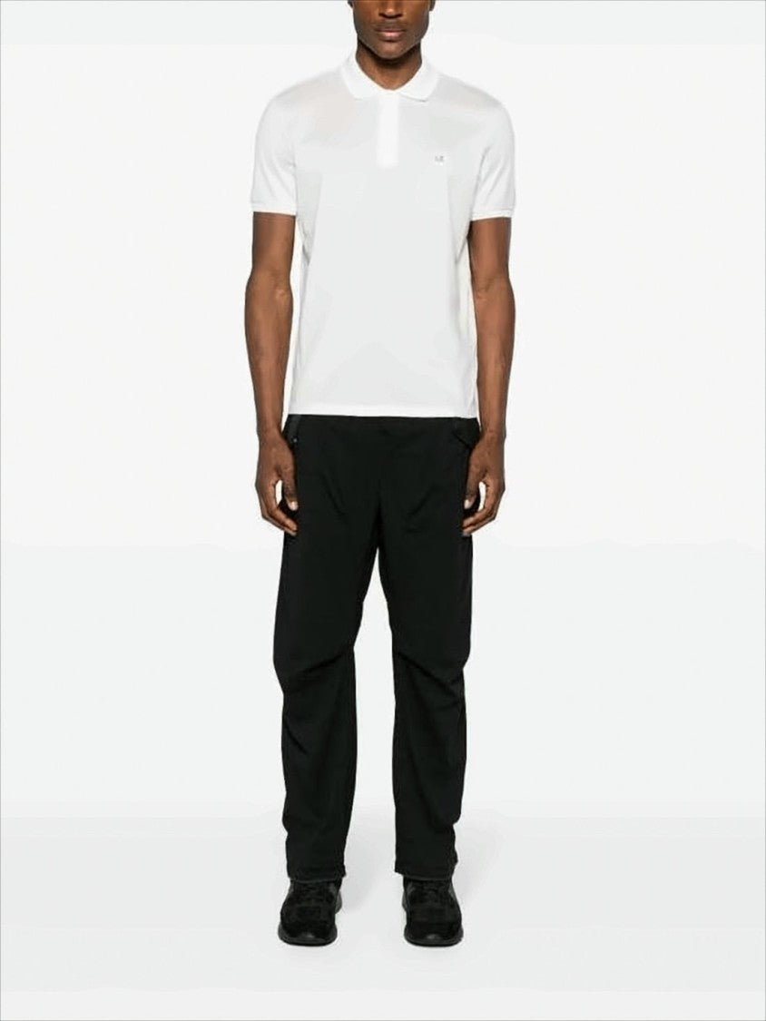 C.P. Company Classic Short-Sleeve Polo Shirt With Minimalist Design