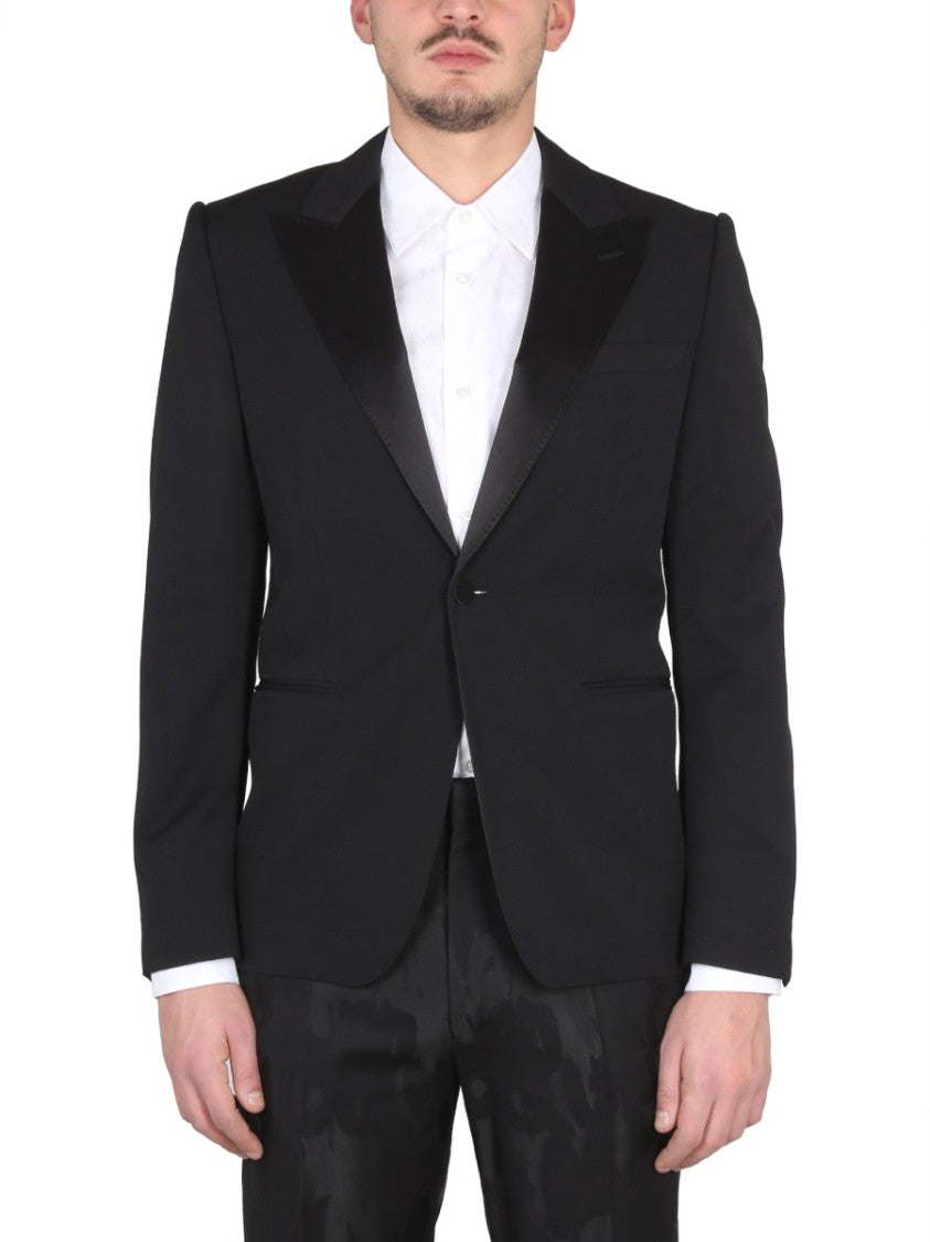 Alexander Mcqueen Single-Breasted Suit Jacket