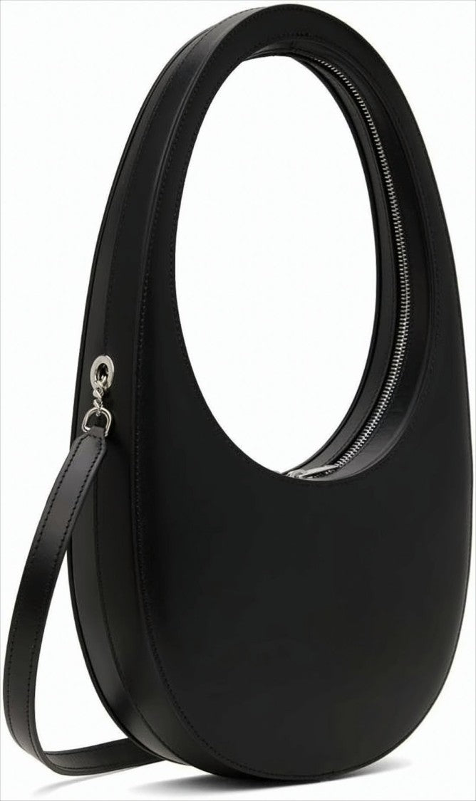 Coperni Rounded Calf Leather Shoulder Bag