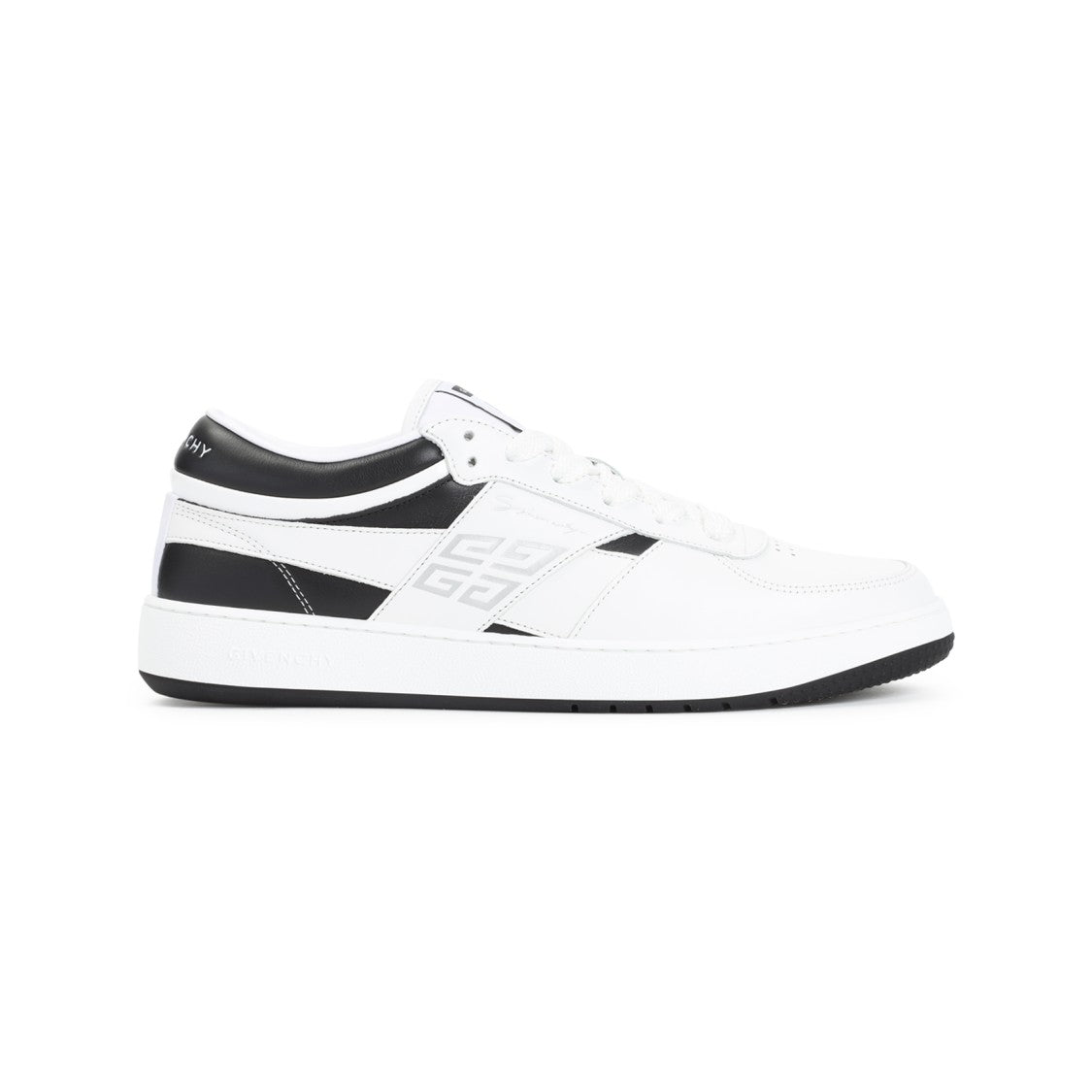 Givenchy White Calf Leather G Move Low Sneakers