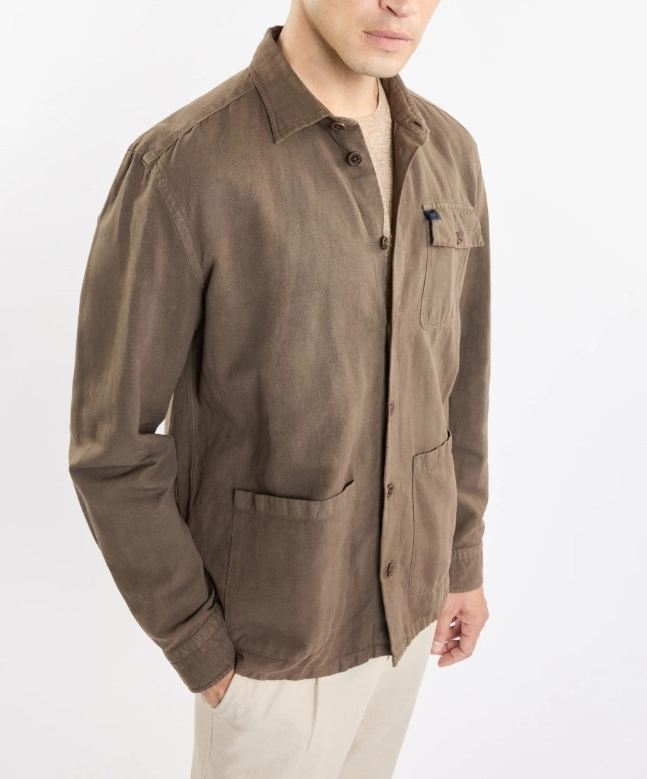 Fay Brown Relaxed-Fit Fay Jacket