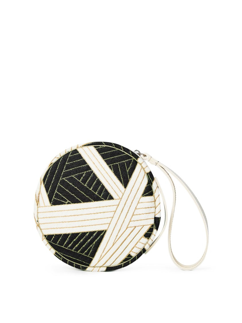 Missoni Nastri Round Beauty Clutch Bag