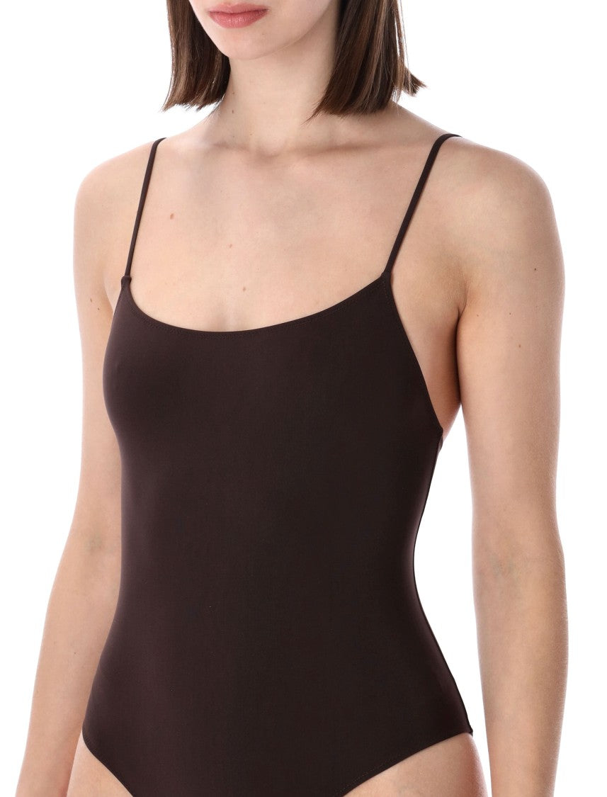 Lido Trentasei High Cut Brown Swimsuit