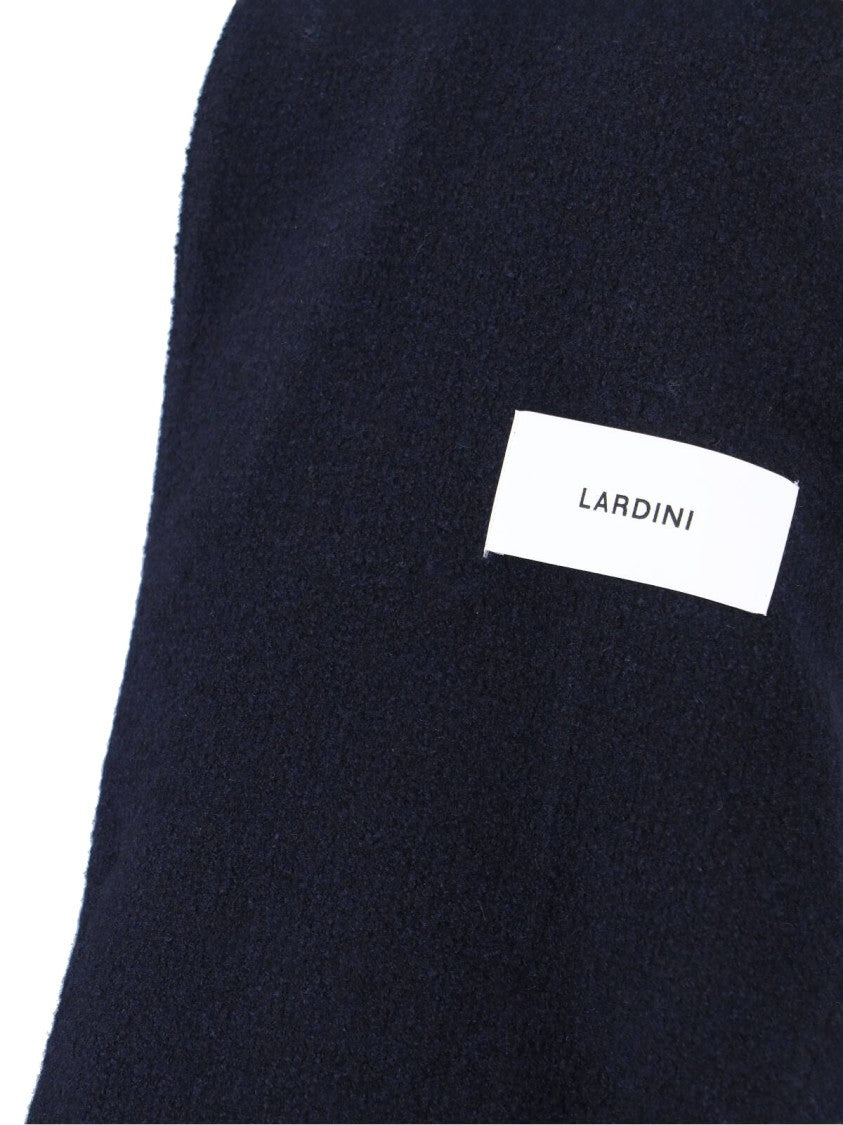 Lardini Single-Breasted Blazer – Navy