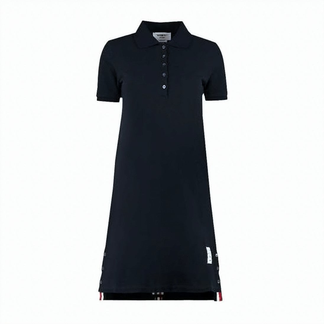 Thom Browne Polo-Inspired Midi Dress