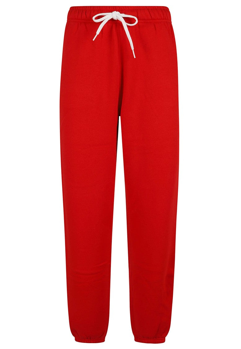 Polo Ralph Lauren Knitted Jogging Pants With Elastic Waistband And Iconic Pony