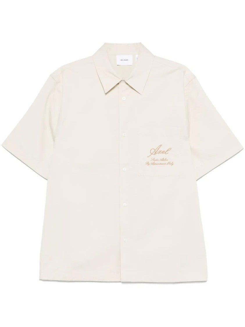 Axel Arigato Stitch Embroidered Shirt
