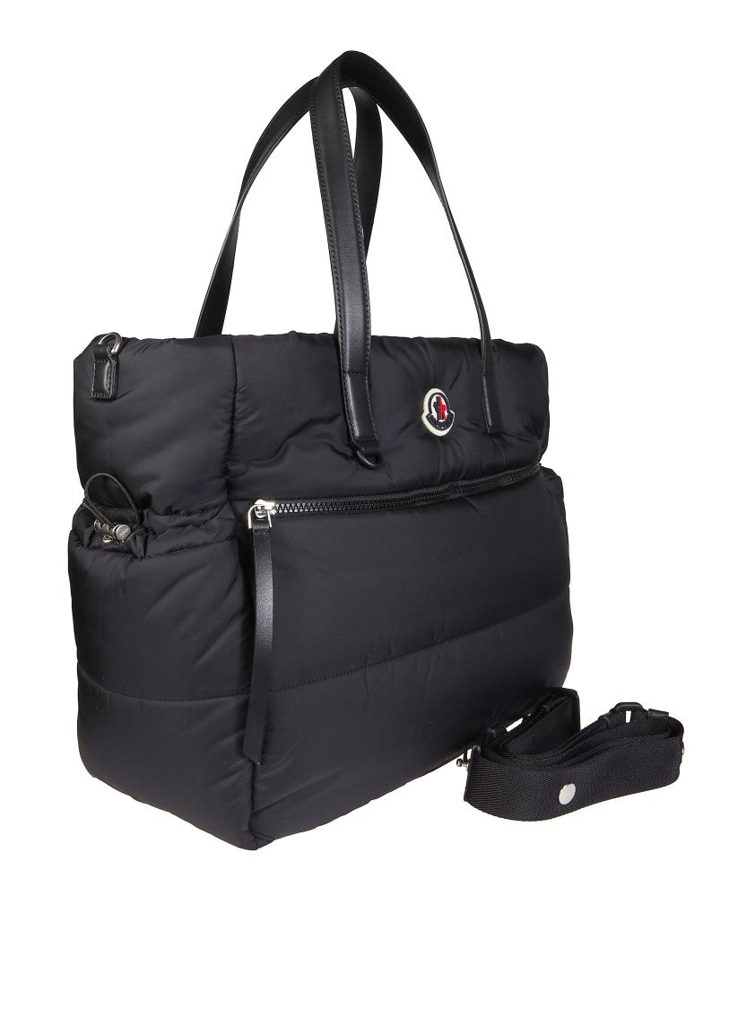 Moncler Junior Spacious Padded Quilted Tote Bag