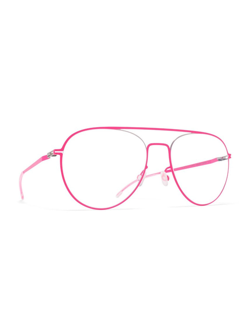 Mykita Pink/Purple Eero Aviator Metal Frames