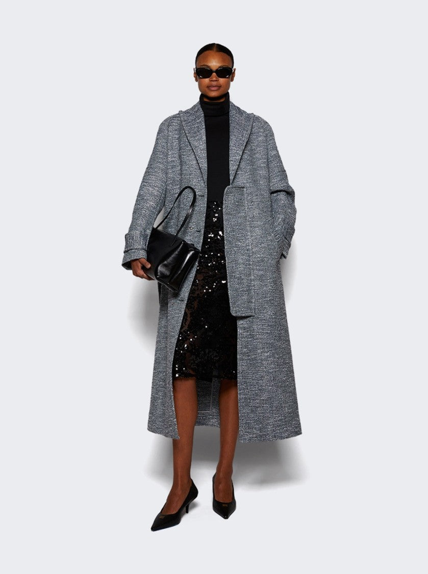 Victoria Beckham Raglan Sleeve Coat Iceberg