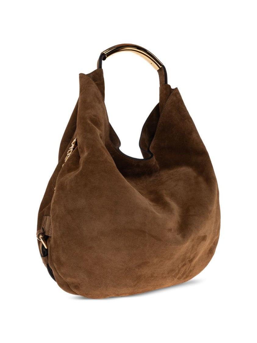 Moschino Slouchy Suede-Like Bag