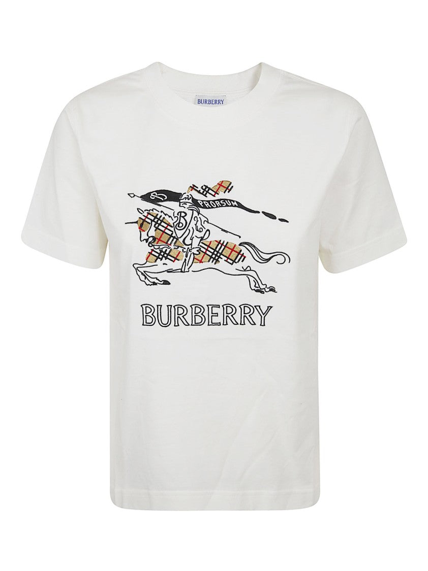Burberry Graphic Print Cotton T-Shirt