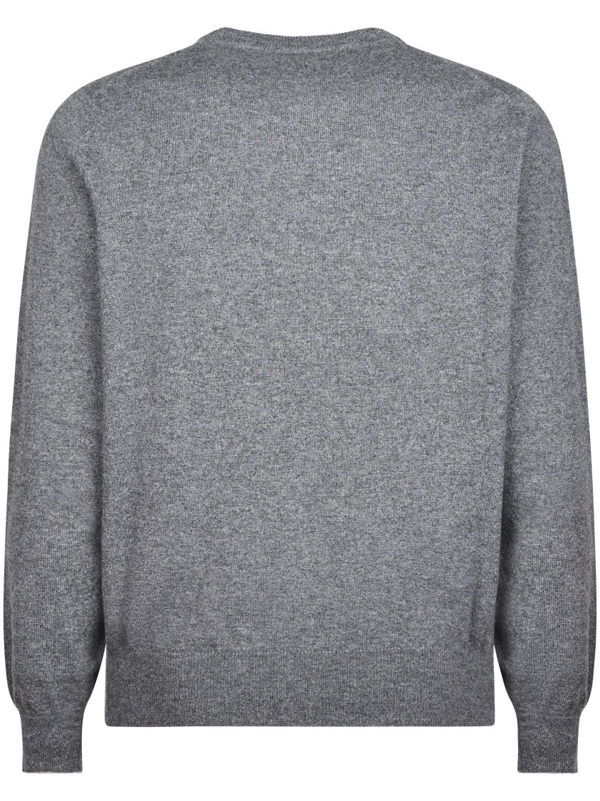 Brunello Cucinelli Classic Crew Neck Sweater With Fitted Silhouette