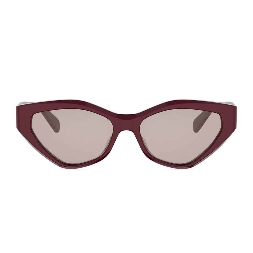 Celine Triomphe Acetate Cat-Eye Sunglasses With Triomphe Logo