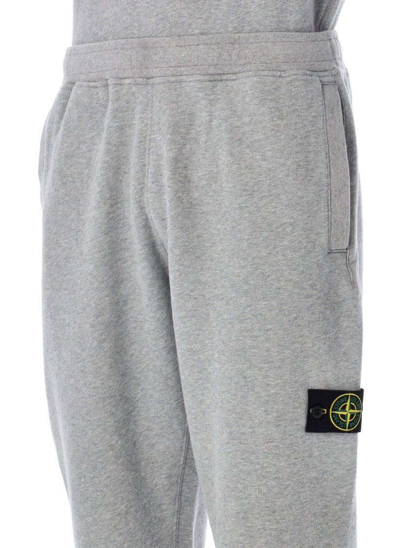 Stone Island Regular-Fit Joggers In Brushed Cotton Fleece