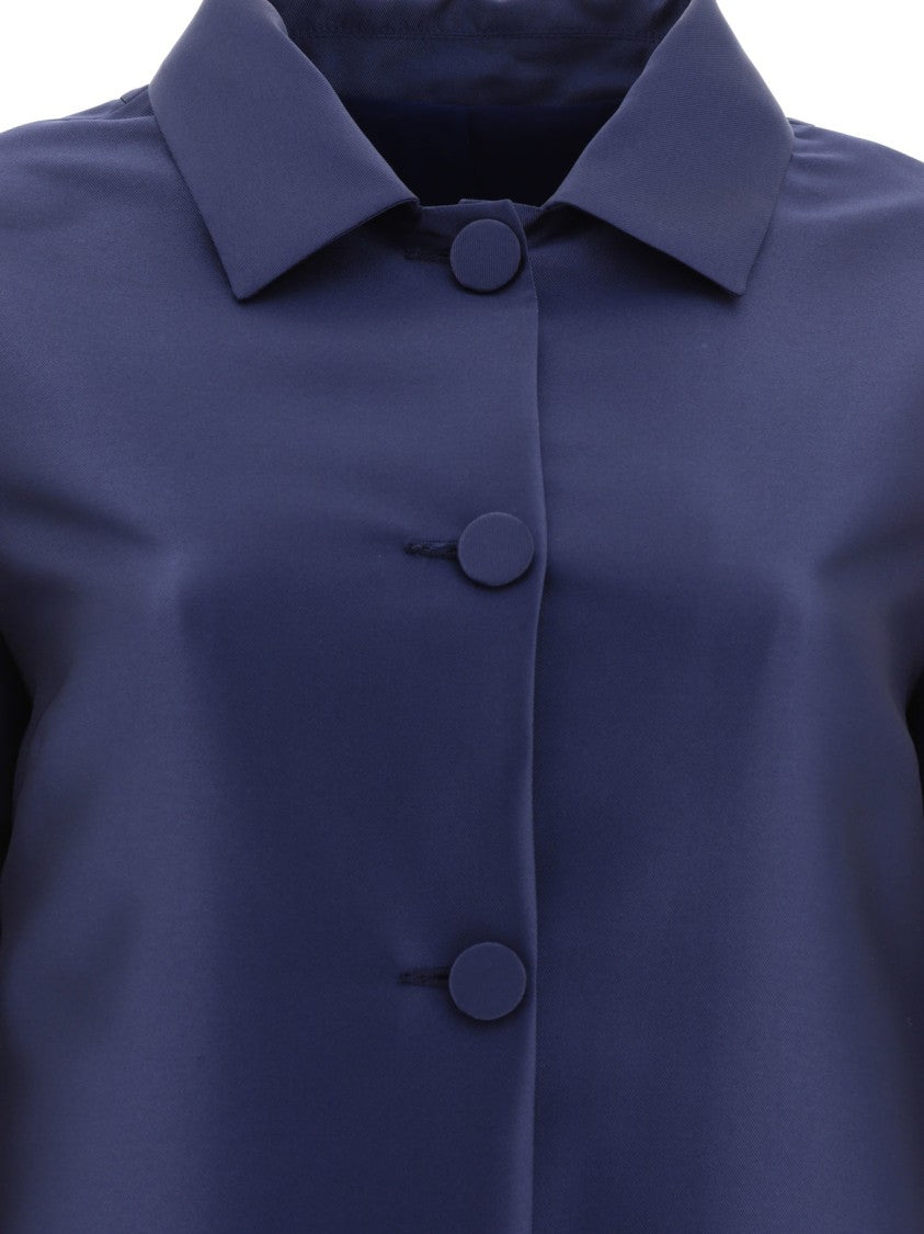 F.It Lighweight Single-Breasted Coat