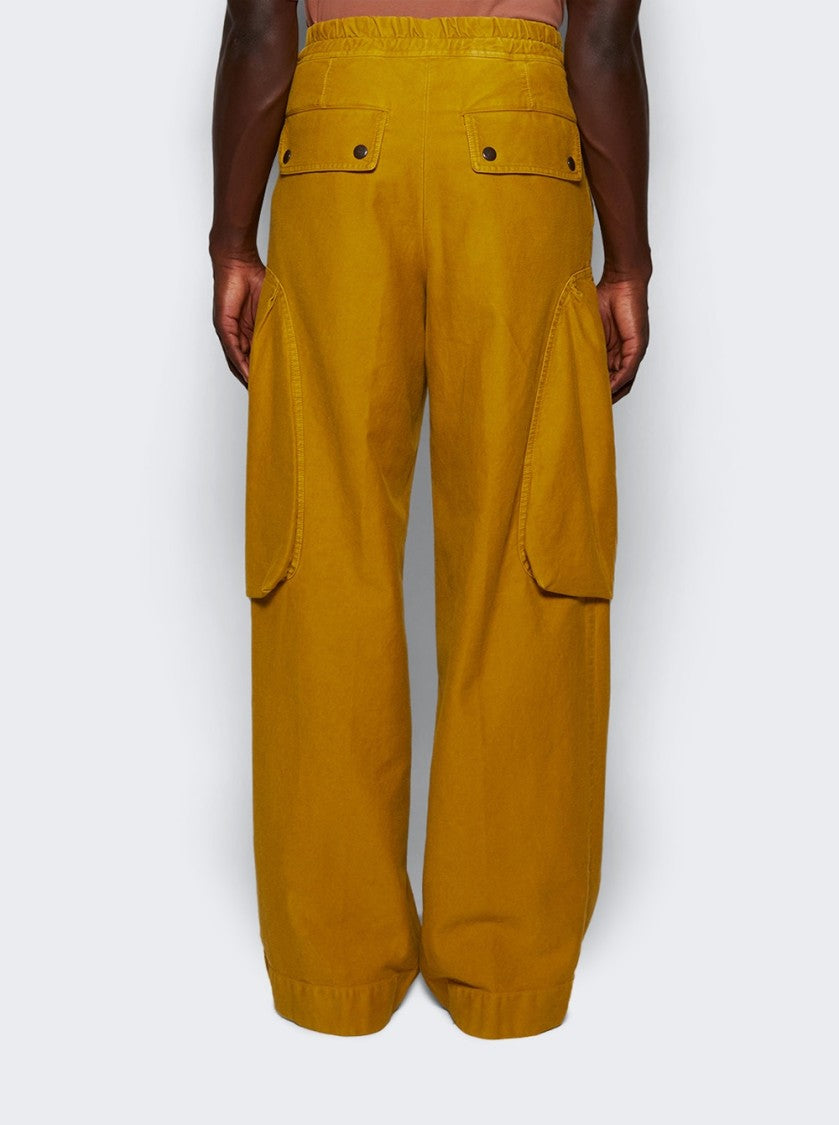 Dries Van Noten Prima Bis Pants Mustard