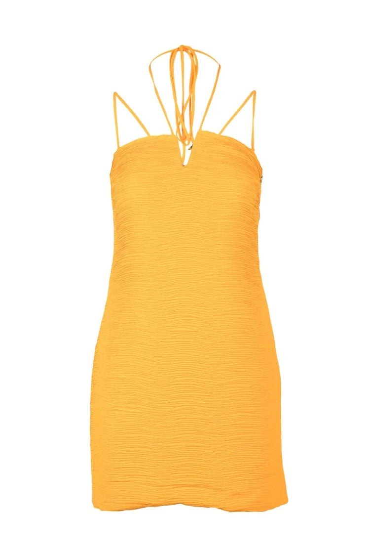 Patrizia Pepe Short Dress - Orange