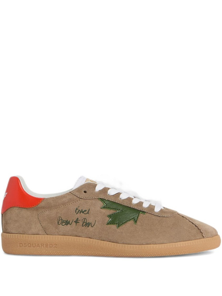 Dsquared2 Multicolour Sneakers With Asymmetrical Detail