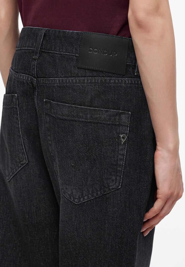 Dondup Relaxed-Fit Cuffed Hem Button-Fly Jeans