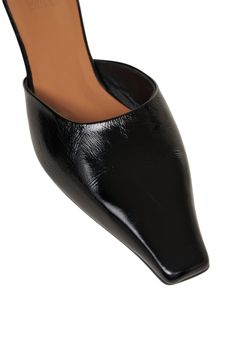 Billi Bi Patent Leather Kitten Heels