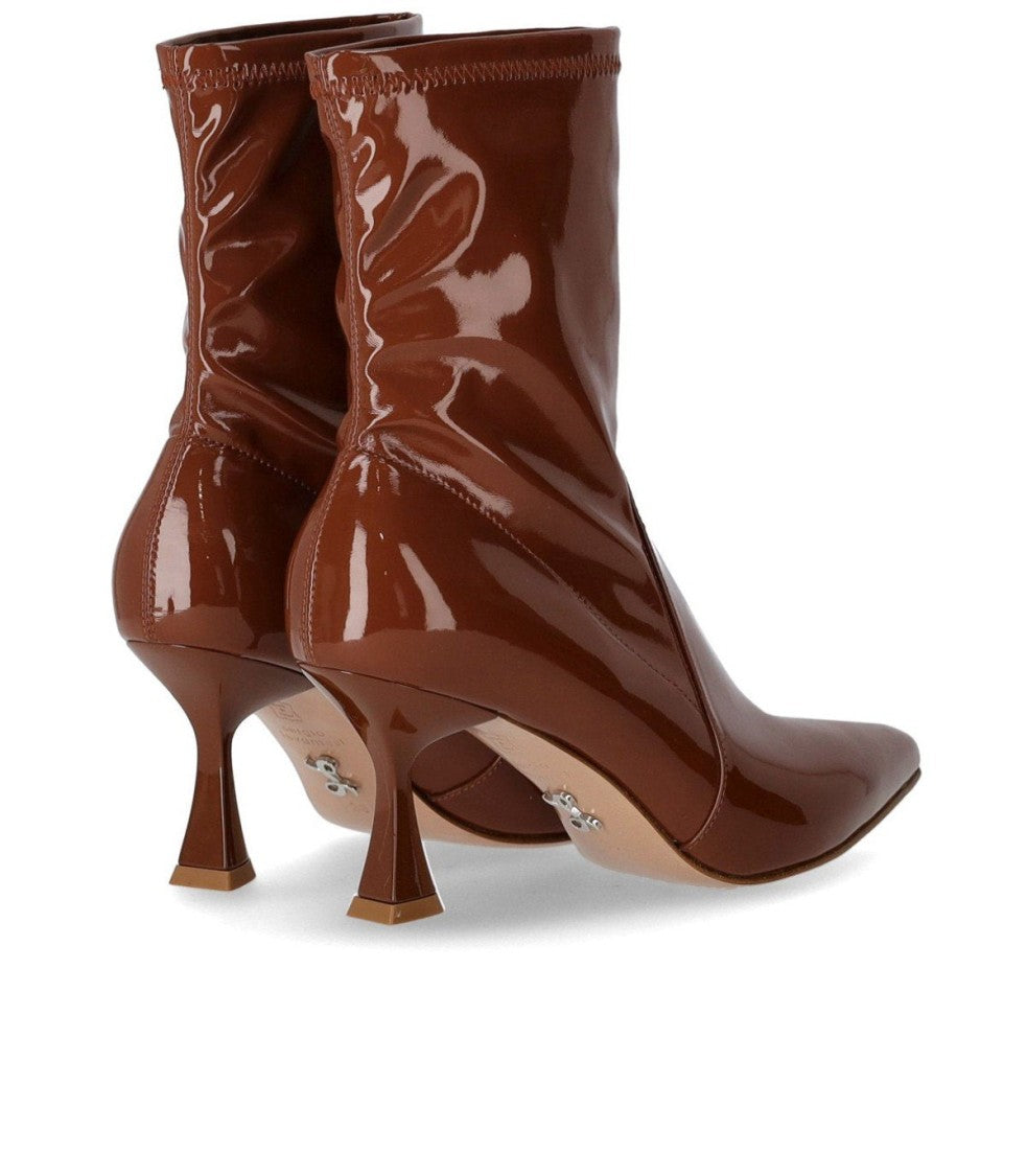 Sergio Levantesi Janet Brown Heeled Ankle Boot