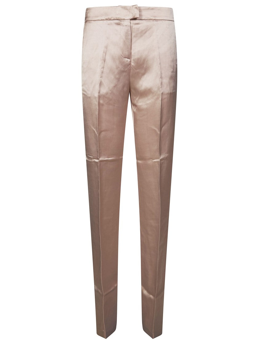 The Andamane Viscose Blend Sleek Side Pockets Pants