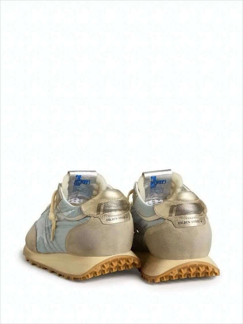 Golden Goose Retro-Inspired Sneakers With Suede And Nylon Detailing