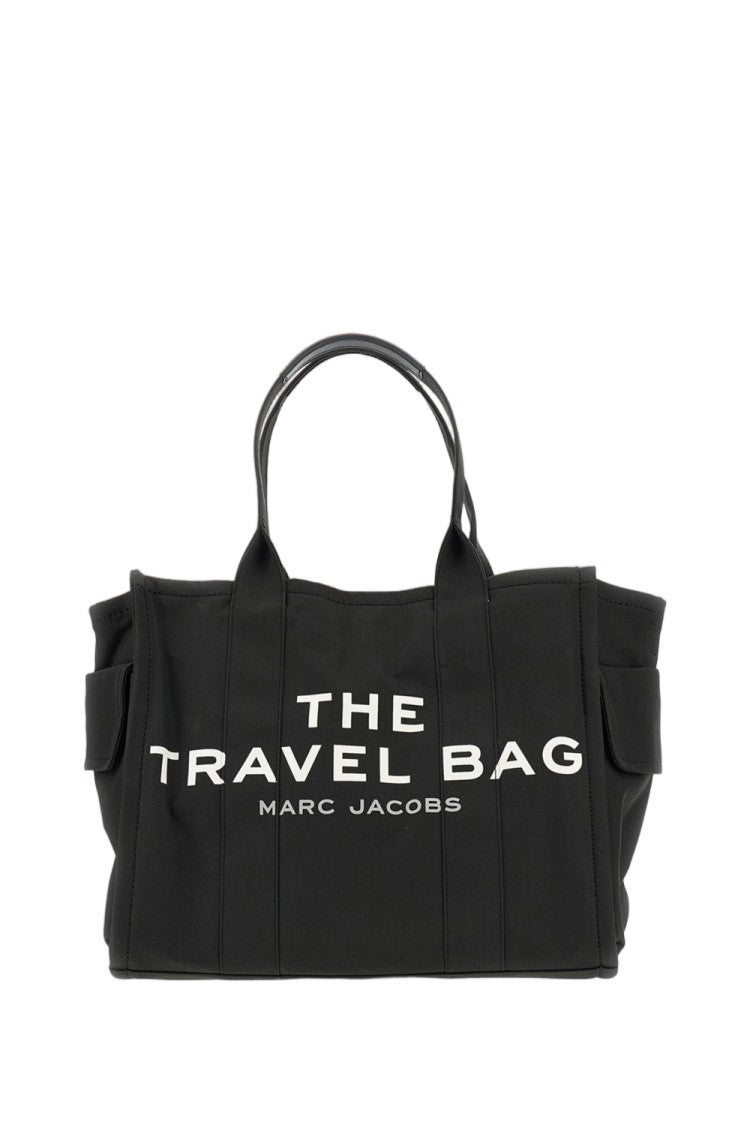 Marc Jacobs Black Travel Cotton Tote Bag