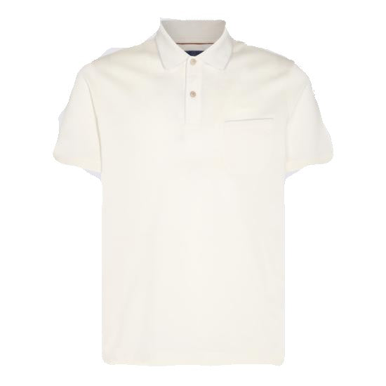 Loro Piana Classic Short-Sleeve Polo Shirt With Subtle Pocket Detail