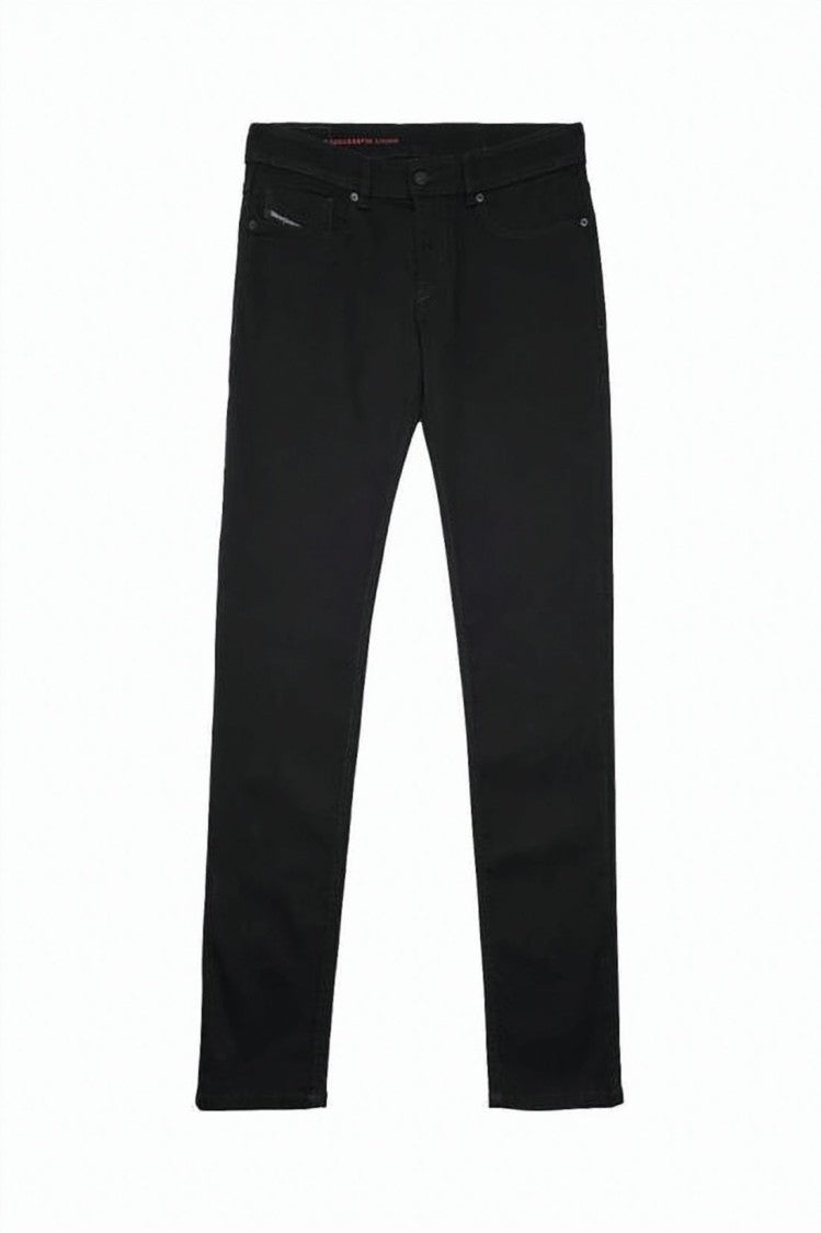 Diesel Slim-Fit Black Denim Pants