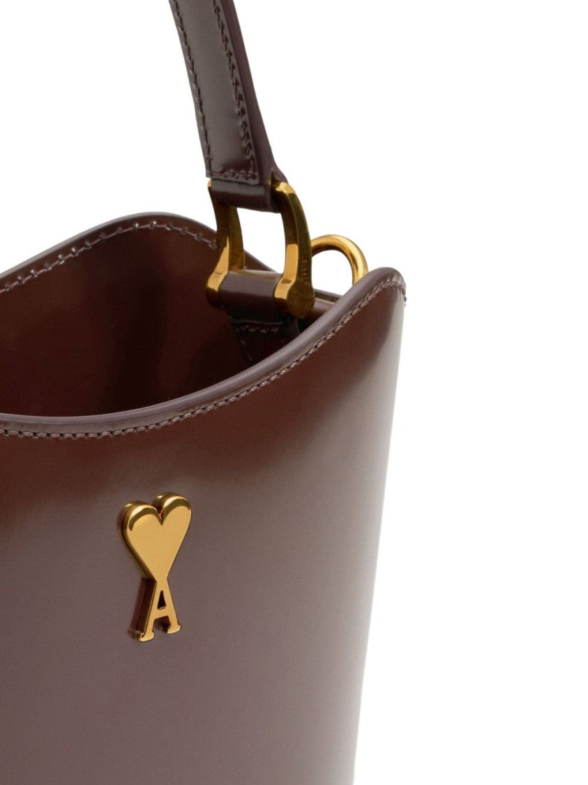 Ami Leather Shoulder Bag