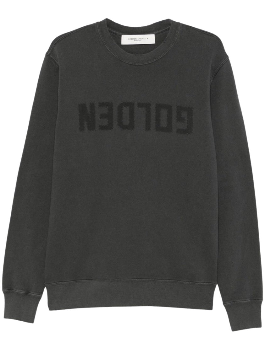 Golden Goose Golden Regular Distressed Cotton Sweatshirt
