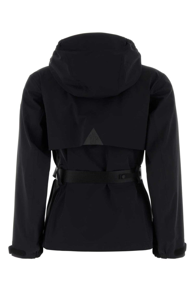 Moncler Grenoble Black Stretch Nylon Fex Jacket