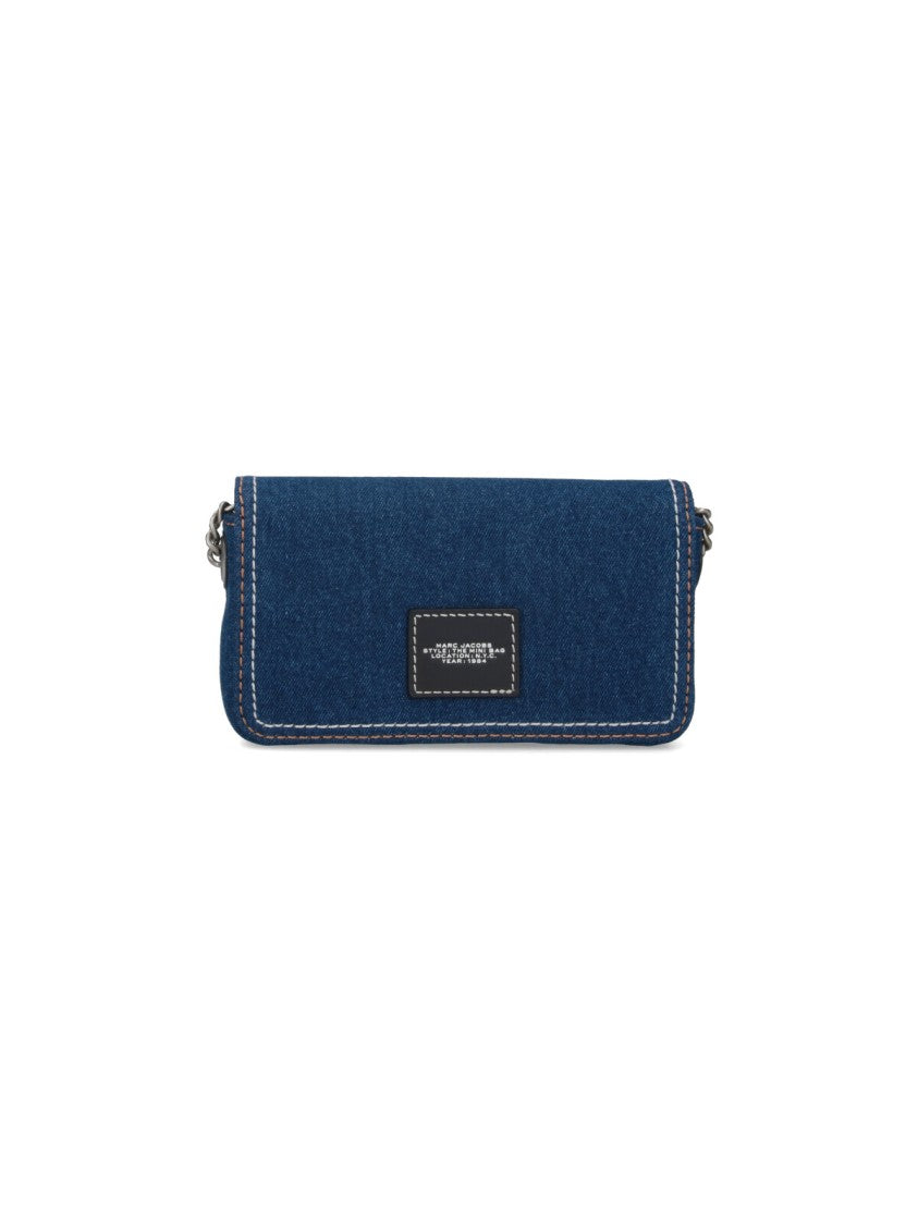 Marc Jacobs Mini Denim Bag "The Chain" – Blue