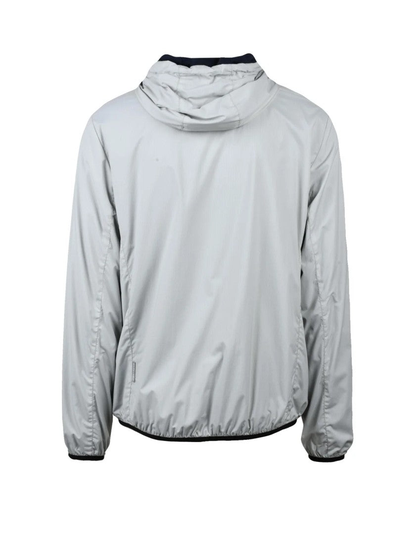 Sunstripes White Reversible Zip-Up Windbreaker Jacket