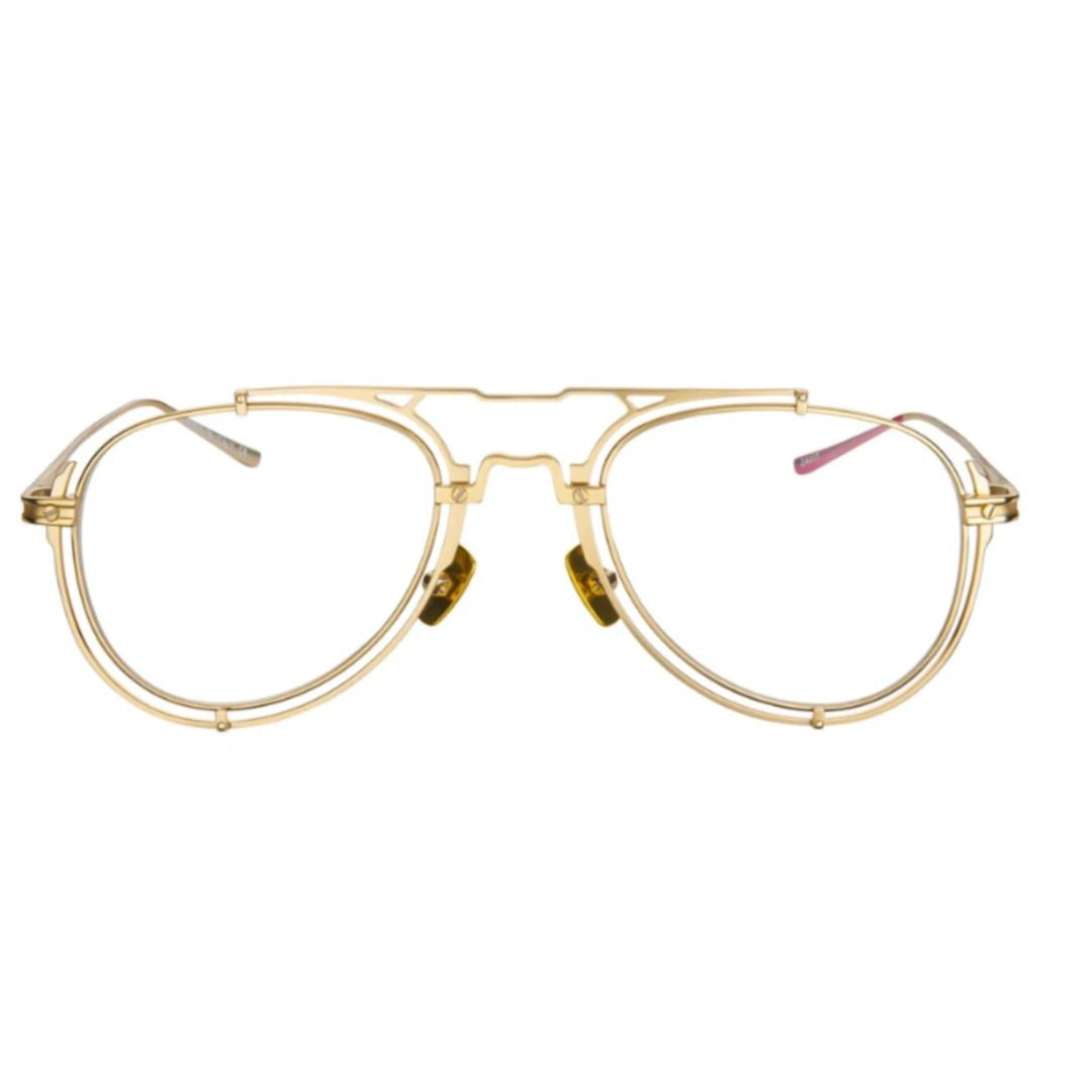 Vysen Zavit Zv-1 Double-Frame Round Sunglasses With Gold-Tone Finish
