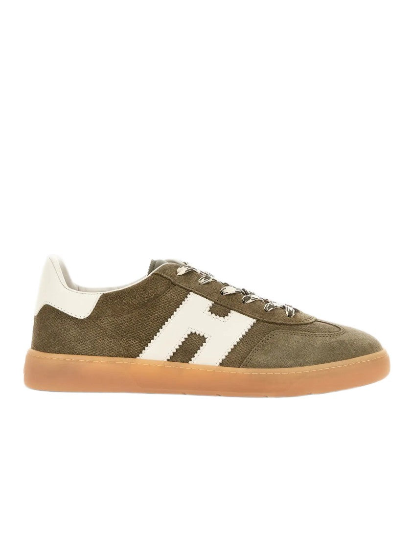 Hogan Low-Top Sneakers With Suede Upper And Rubber Outsole