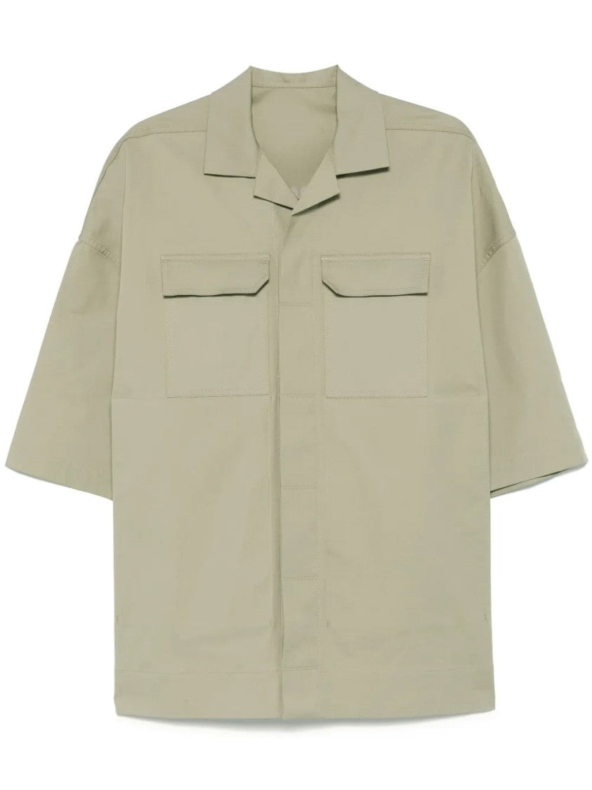 Rick Owens Relaxed Fit Short Sleeve Shirt