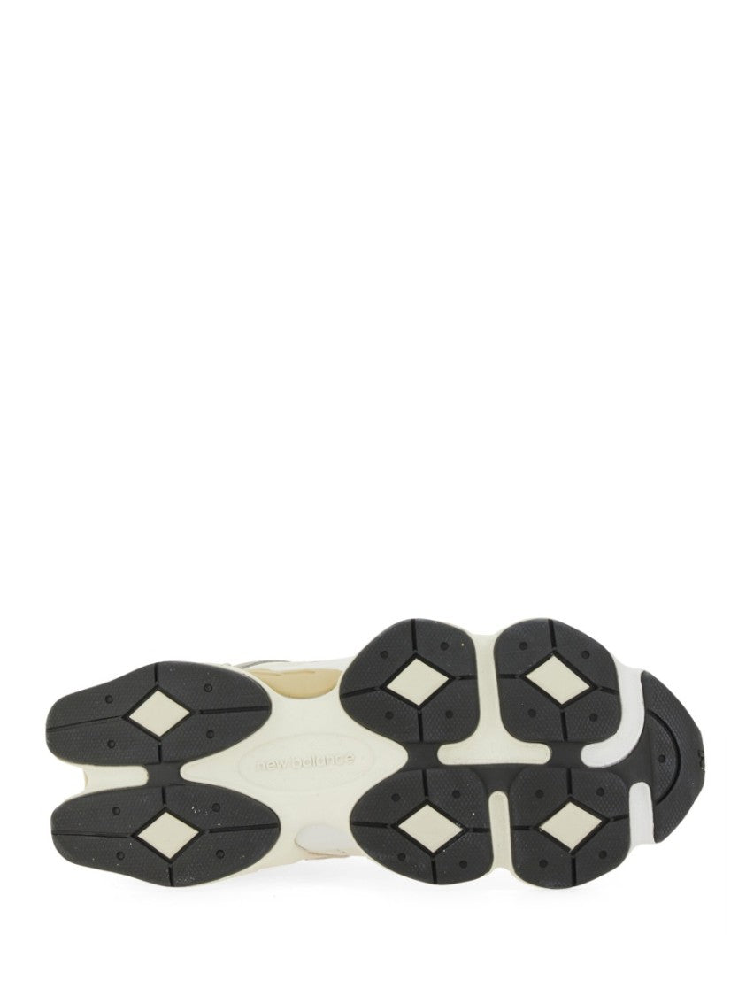 New Balance Chunky Leather Sneakers With Layered Design And Sculpted Sole