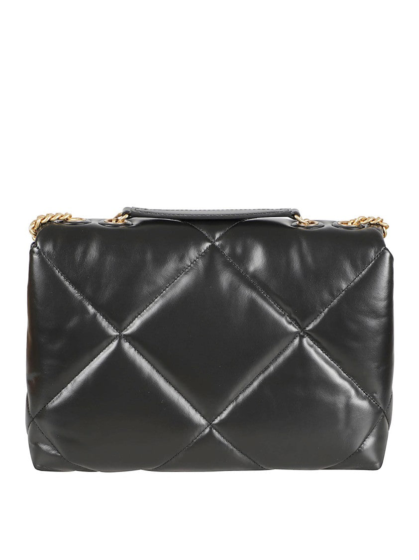 Tory Burch Quilted Napa Leather Flap Bag
