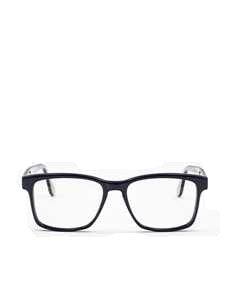 Moli@Limo Bold Rectangular Black Optical Frames With Contrasting Temples