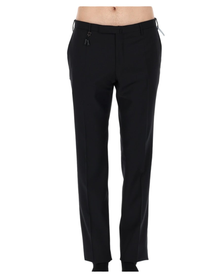 Incotex Tailored Wool Straight-Leg Formal Pants