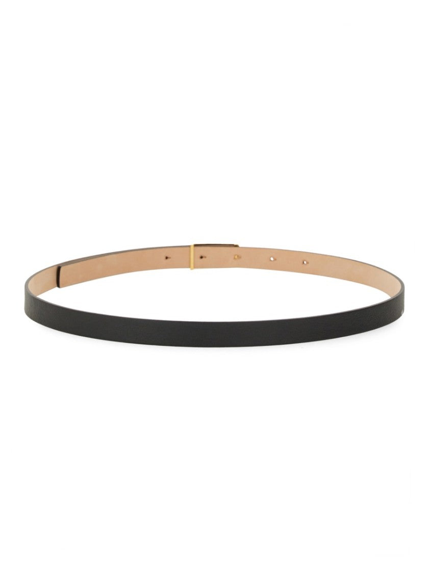 Victoria Beckham Micro Frame Narrow Minimalist Belt